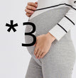 Pregnant women's cross low waist leggings