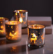 Personalized Christmas Decoration Glass Empty Cup Candle Holder Decoration Incense