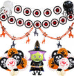 Halloween Aluminum Film Balloon Pumpkin Head Bat Spider