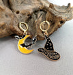 Halloween Funny Earrings Female Personality Ghost Pumpkin Bat Cartoon Jewelry