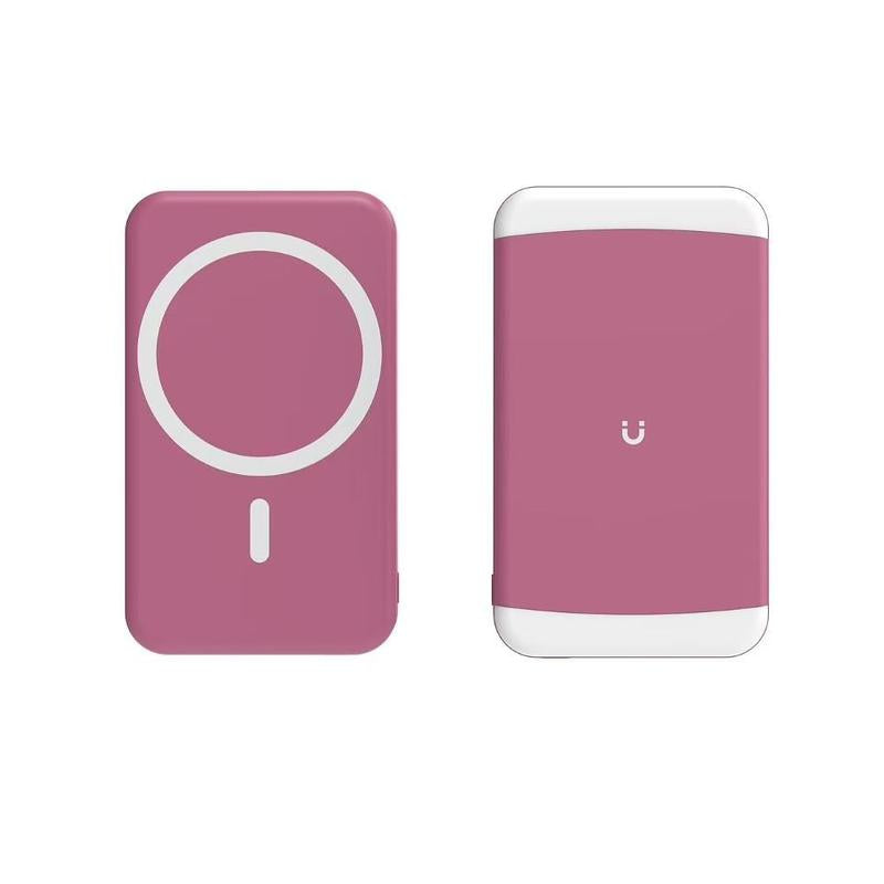 Sctselct Magnetic Wireless Power Bank, 8000Mah, Selfie Light