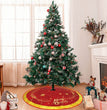 Christmas Decorations Christmas Tree Skirt Deer Carriage Tree Skirt