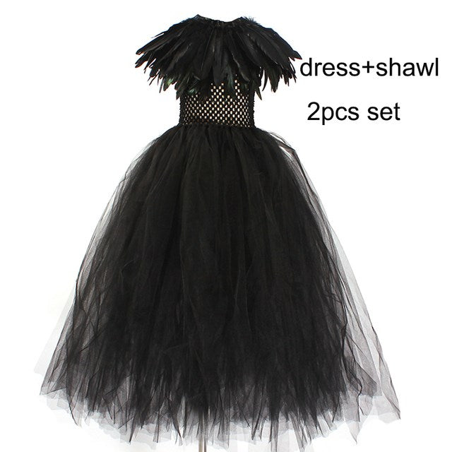 Girl Halloween Costume Witch Dress Dress
