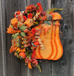 Halloween Wreath Pendant Plastic Skull Decoration