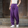 Cotton And Linen Women's Clothing Artistic Stone Washed Loose Bloomers