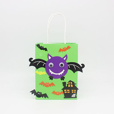 Halloween Cartoon DIY Begging Sugar Bag Handmade Material Bag