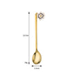 Halloween Style Pendant Stainless Steel Coffee  Creative Pumpkin Spoon