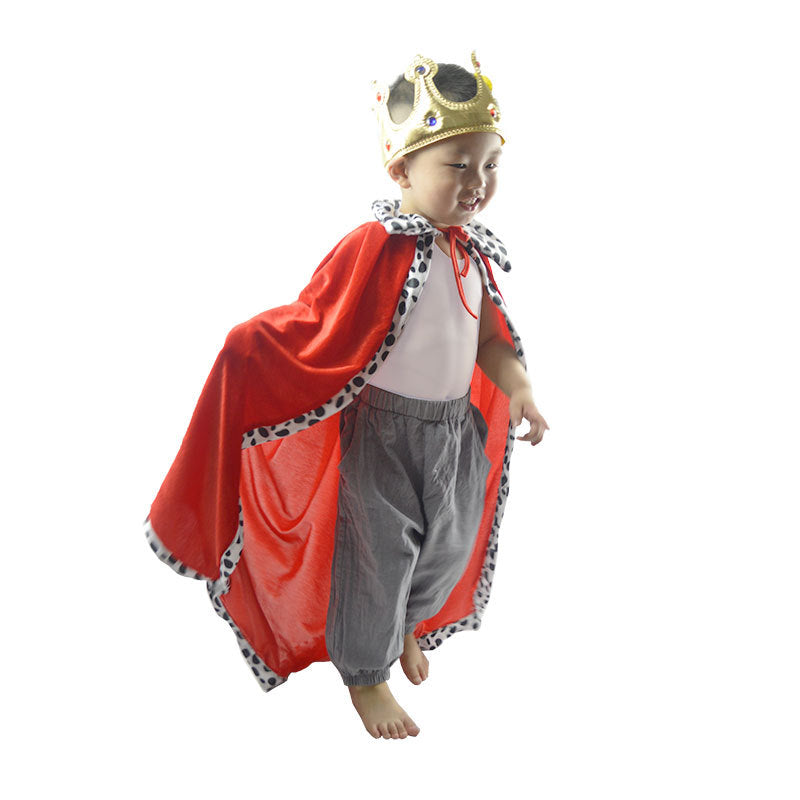 Halloween Children's King Performance Children's Prince Cloak