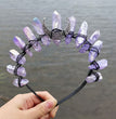 Witch Halloween Moon Crown Hair Band