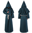 Halloween Costume Medieval Friar Wizard Costume