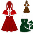 Women's Costumes Hooded Cape Christmas Party