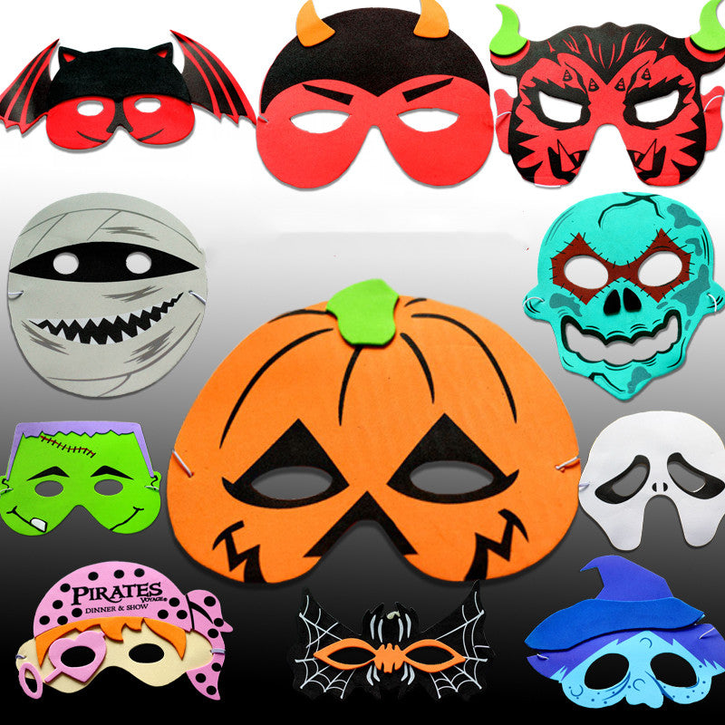 Children's EVA Cartoon Animal Mask Halloween Dance Performance Props