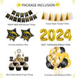 2024 New Year Suit Party Decoration Layout