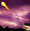 Halloween Magic Wand Elderberry Glowing Spell Toy