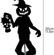 Little Devil Garden Pile Silhouette Halloween Decorations