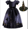 Halloween Princess Dress Halloween Printed Mesh
