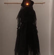 Halloween Colorful Luminous Three Hand-in-hand Witch Single Ghost Atmosphere Layout Scene Decoration Props