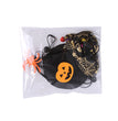 Halloween Hat And Scarf Set Skull Pattern Cat Cape Hat Set