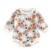 Autumn New Halloween Pumpkin Full Print Harness