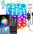APP Light String Mobile Phone Bluetooth USB Copper Wire Music Decorative Lantern