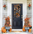 Halloween Front Entrance Scary Pumpkin Alphabet Garland