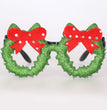 Christmas decoration glasses