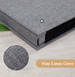 Linen Hardcover Photo Album 4X6 1000 Photos Large Capacity for Family Wedding Anniversary Baby Vacation (Gray, 1000 Pockets)