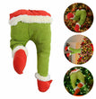Green prosthetic leg Christmas tree decoration