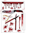 Halloween Decoration Bloodmark Wall Sticker Window Sticker