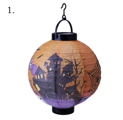 Halloween paper lanterns, ghost festival decoration