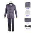 Wednesday Halloween Striped Cosplay Costume