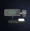 Multifunctional Five-In-One Magnetic Wireless Charging Watch Headset Desktop Mobile Phone Holder Charger 15W Fast Charge
