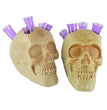 Halloween Bar Bartending Wine Rack Skull Wine Glass