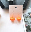 Halloween Fun Three-dimensional Pumpkin Earrings