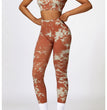 Camouflage Printing Seamless Yoga Suit