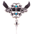 Halloween Lace Velvet Band Punk Necklace Pendant