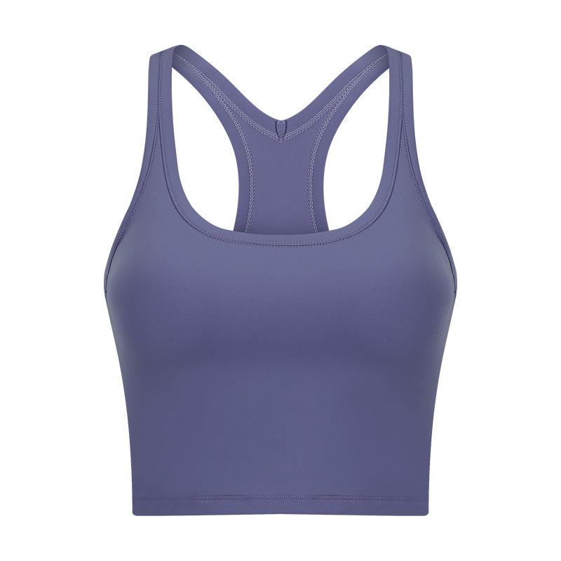 Yoga Vest With Chest Pad For Women