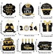 2024 New Year Party Decoration Door Hanging New Year's Eve Party Decoration Atmosphere Arrangement Pendant
