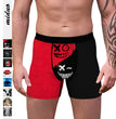 Men's Comfy Breathable Boxers In Halloween Print