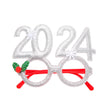 2024 New Year Christmas Glasses Children Gift Party Decoration