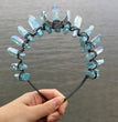 Witch Halloween Moon Crown Hair Band