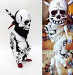 Hip Hop Commemorative Skeleton Ornaments Desktop Resin Crafts Gifts For Kids Fans Supplies Table Decor Prop Halloween Decor
