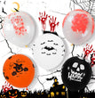 Halloween Balloons 12 Inch Printed Latex