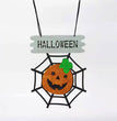 Halloween Pendant Broom Pumpkin Lantern Light Music Tricky Funny Bar Playground Decorative Lantern