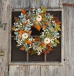 Halloween Thanksgiving Autumn Frost Leaf Pumpkin Simulation Garland Props Home Decor