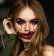 Halloween Mouth Tattoo Stickers Party Horror