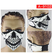 Cycling Skeleton Halloween Mask Mountaineering Ski