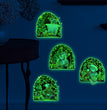 Glow Mouse Hole Wall Decal Halloween
