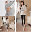 Pregnant women's cross low waist leggings
