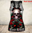Cross-Border European And American Wish Halloween Skull Digital Printing I-shaped Vest Women's Bottoming Shirt E9J885